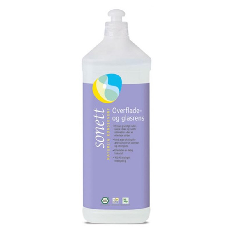 Sonett Glas & Overfladerens (10 ltr)