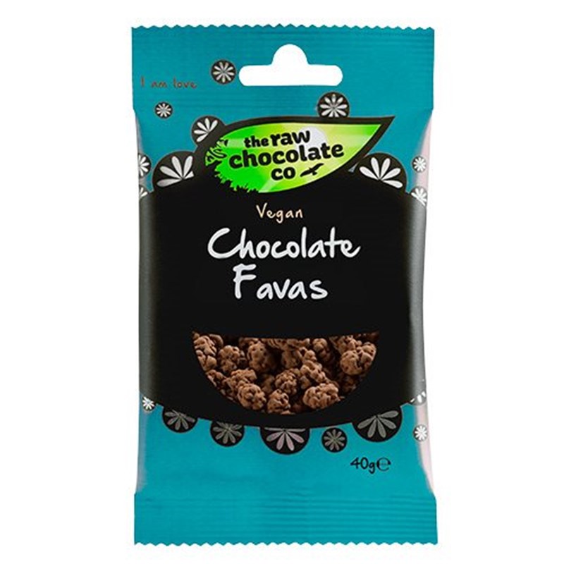 The Raw Chocolate Co. Vegan Chocolate Favas - Raw Chokolade Ø (40 g)