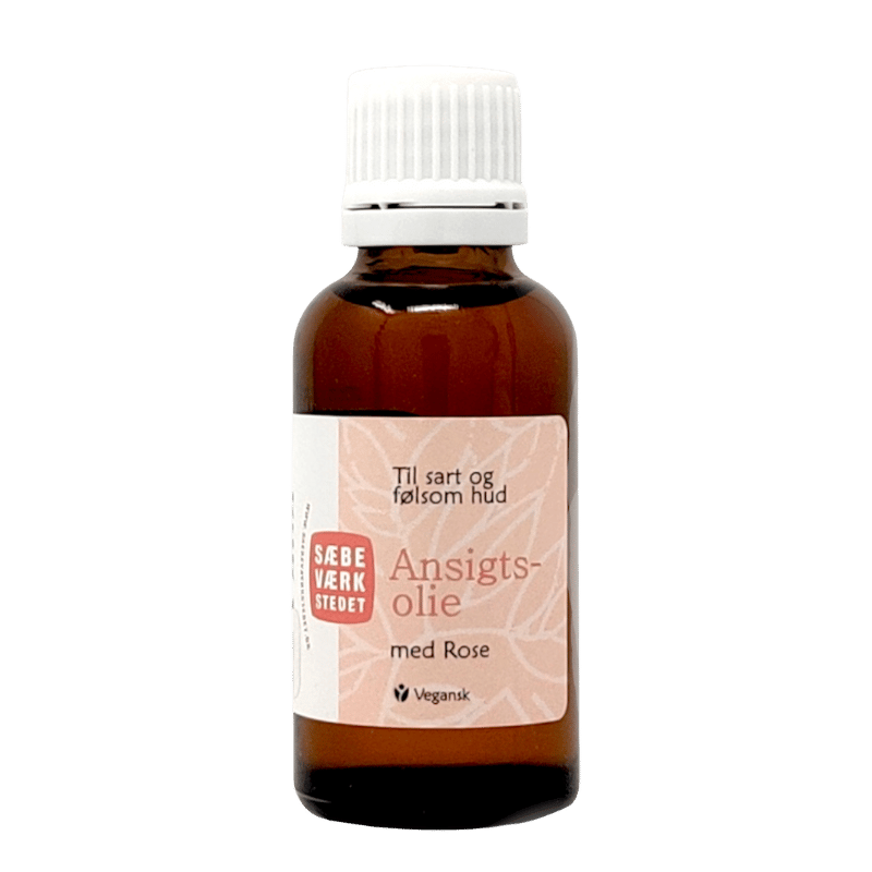 Sæbeværkstedet Ansigtsolie m. Rose (30 ml)