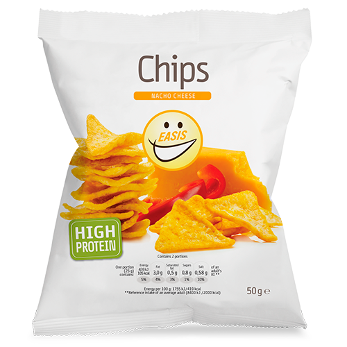 EASIS Nacho Cheese Chips (50 gr)