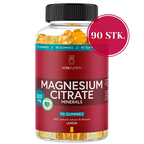 VitaYummy Magnesium Citrate Lemon (90 stk)