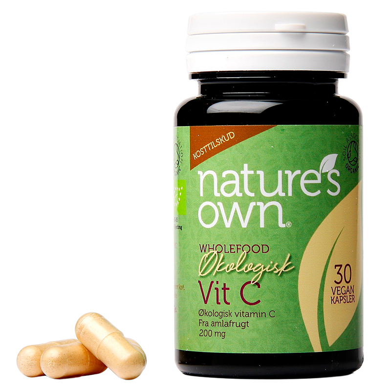 Nature's Own Vitamin C fra Amlafrugt Ø (30 kap)