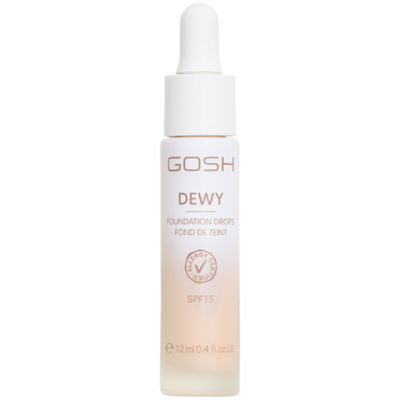 Gosh DEWY Foundation Drops 002 Porcelain (12 ml)