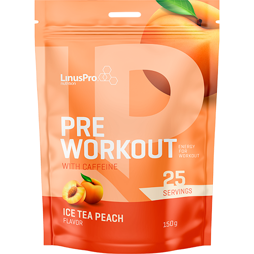 LinusPro Pre-Workout Ice Tea Peach (150 g)