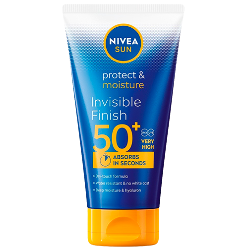 Nivea Protect & Moisture Invisible Finish SPF50+ (150 ml)