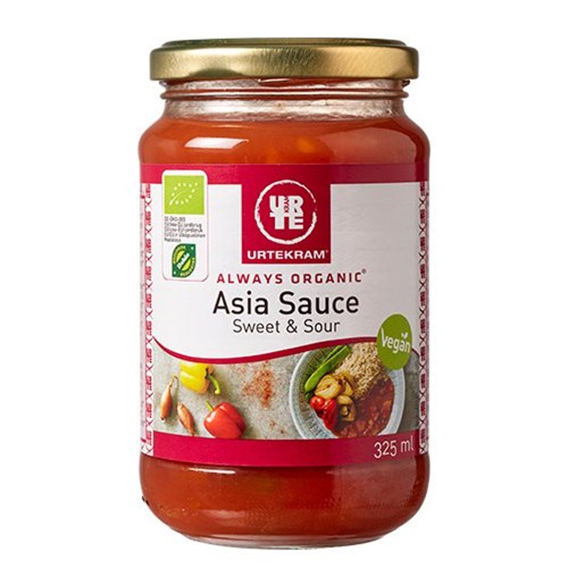 Urtekram Asia Sauce Sur & Sød (325 ml)