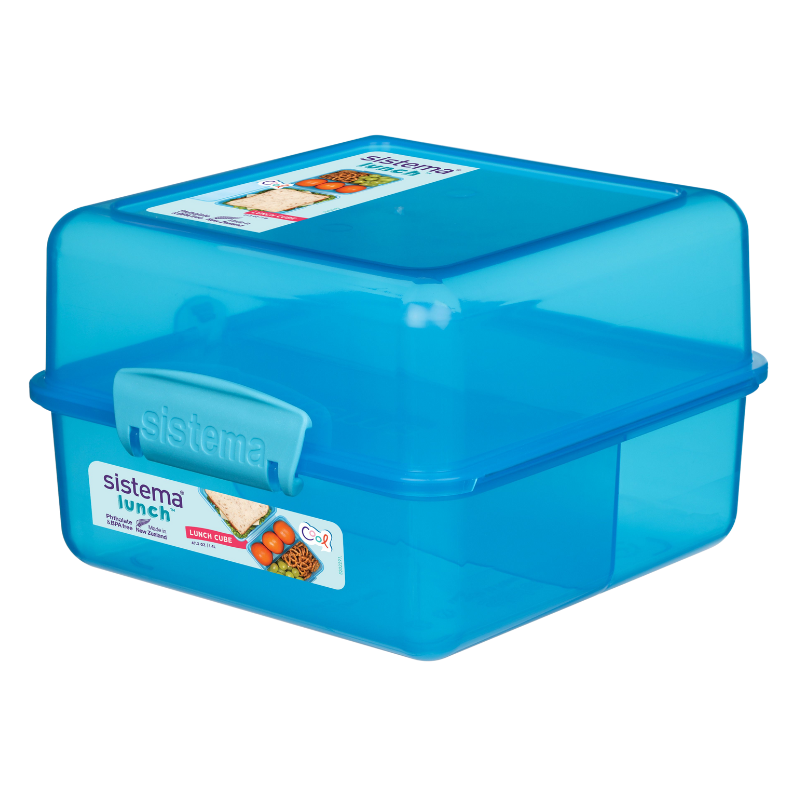Sistema Lunch Cube Blue / Teal / Pink (1.4 l)