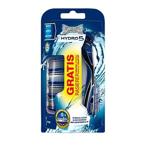 Wilkinson Hydro 5 Razor + 4 Blades