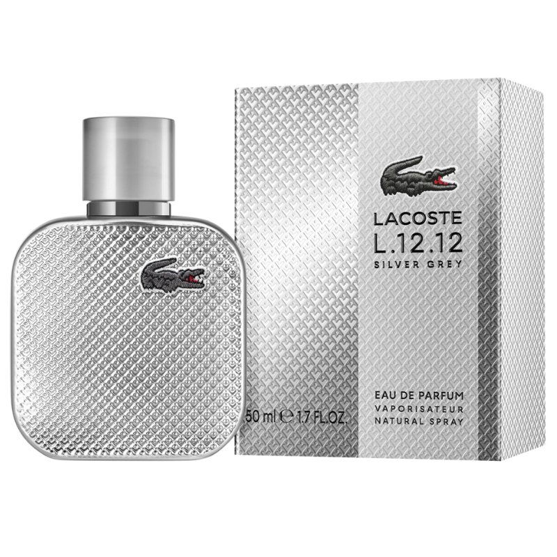Lacoste L.12.12 Silver Grey EdP (50 ml)