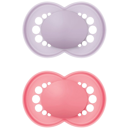 MAM Original Sut Pink 6-16M Unprinted (2 stk)