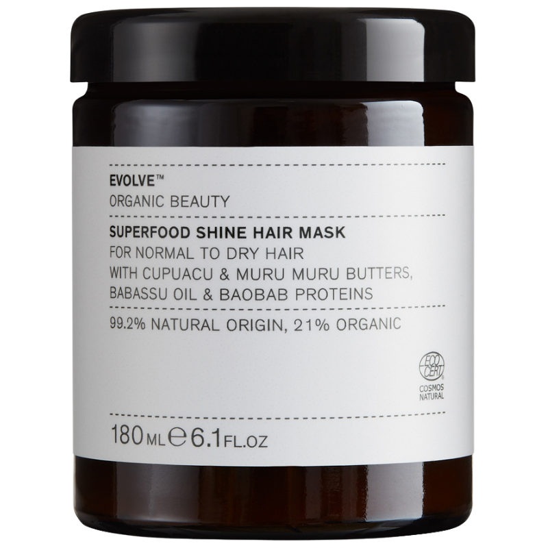 Evolve Organic Superfood Shine Hair Mask (180 ml)