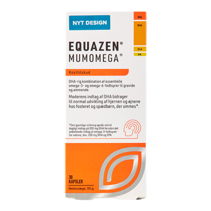 Equazen Mumomega Til Gravide Og Ammende (30 kapsler)