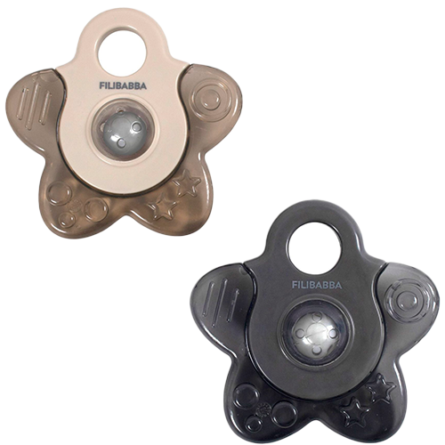 Filibabba Bidering Cooling Star Grey Mix (2 stk)