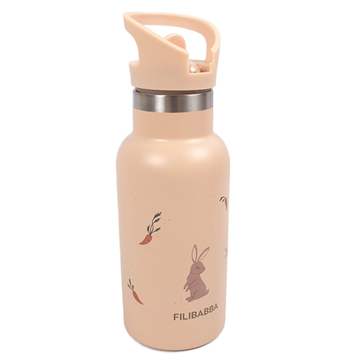 Filibabba Drikkeflaske I Rustfrit Stål Carrot Thief (1 stk)