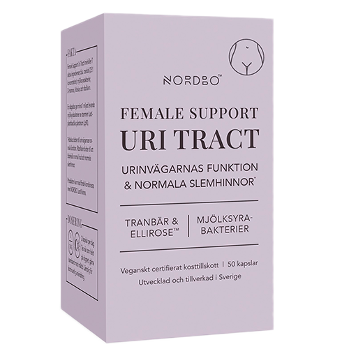Nordbo Vegan Female Support UriTract (90 kaps)