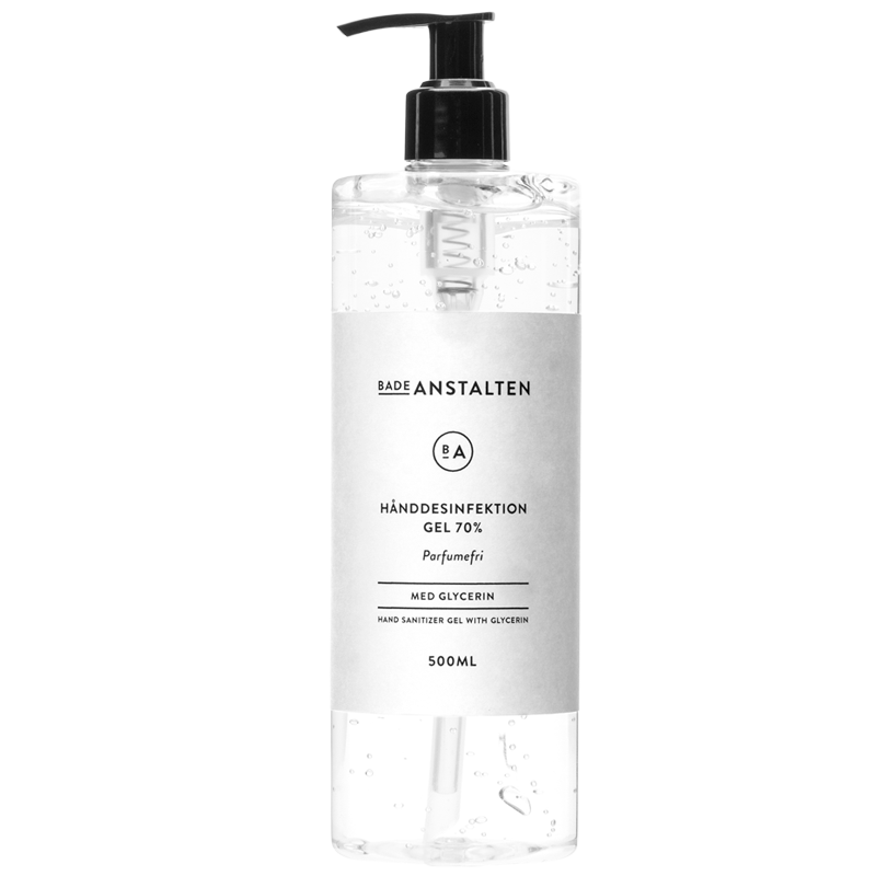 Badeanstalten Hånddesinfektion Gel 70% (500 ml)