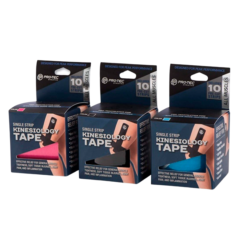 Pro-Tec Athletics PTKines-I Pink Kinesiology Tape Single Roll (1 stk)
