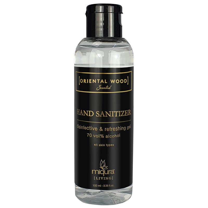 Miqura Living Oriental Wood Hand Sanitizer (100 ml)