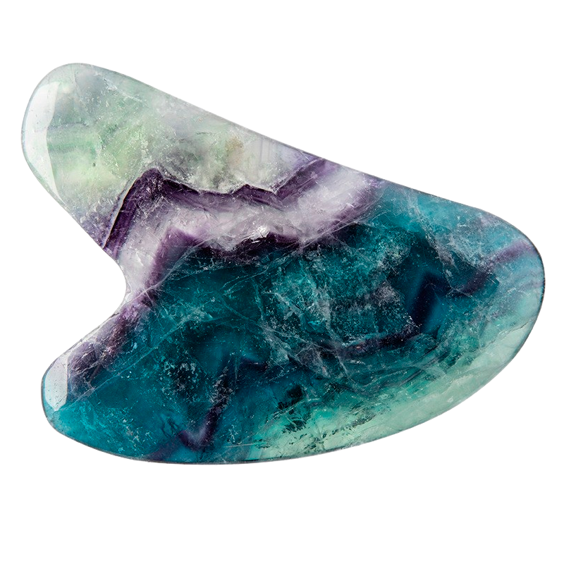 A Pure Mind Gua Sha Heart Flourite (1 stk)