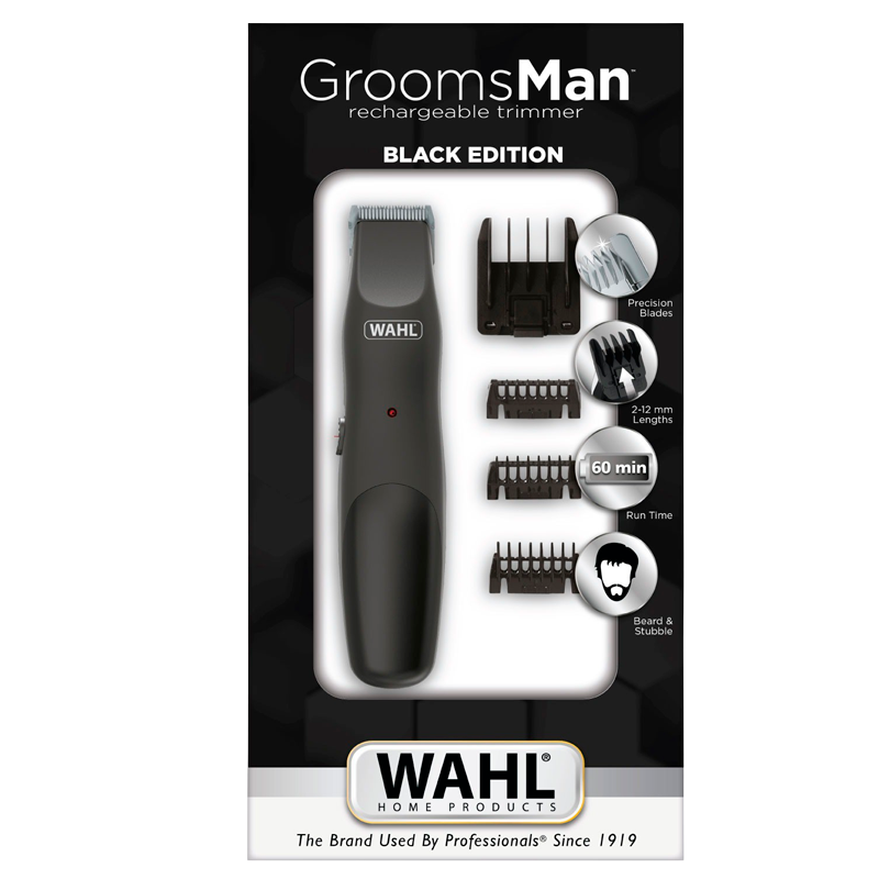 Wahl Black Edition Skæg & Bodytrimmer Groomsman (1 stk)