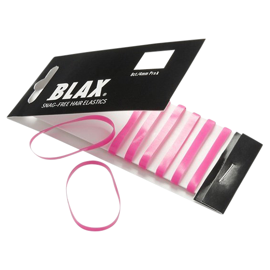 Blax Hårelastikker Pink 8 stk.