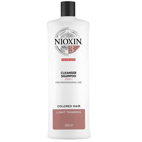 Nioxin Cleanser Shampoo System 3 1000 ml.