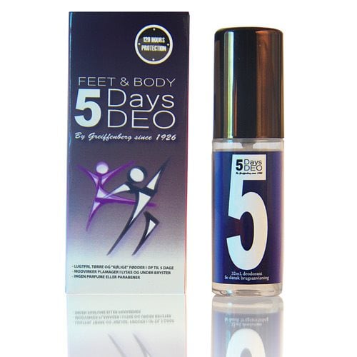 5 Days Deo Feet & Body 32 ml.