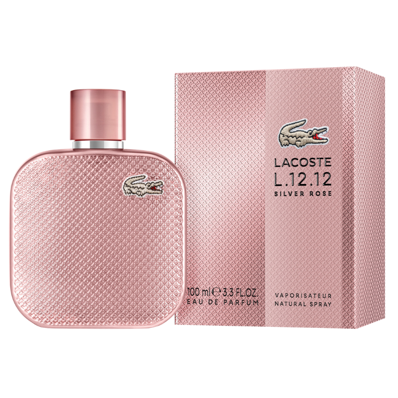 Lacoste L.12.12 Silver Rose EdP (100 ml)