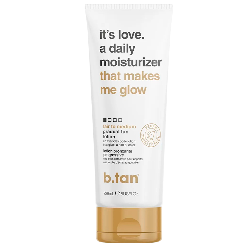 b.tan It's Love A Daily Moisturiser That Makes Me Glow (236 ml)