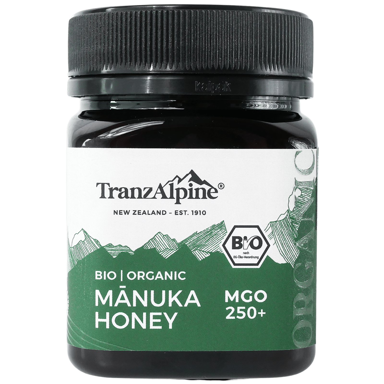 TranzAlpine Manuka Honning MGO 250+ Ø (250 g)