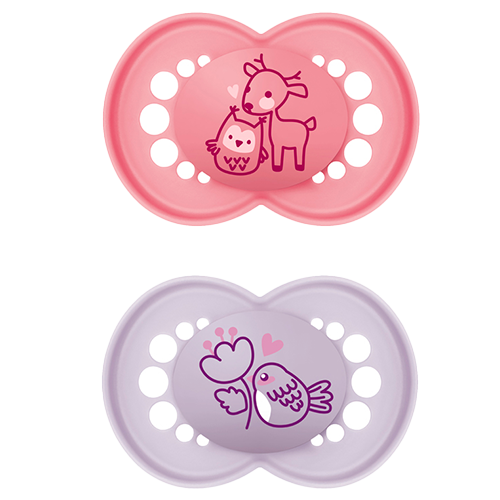 MAM Original Sut 6-16M Silk Pink (2 stk)