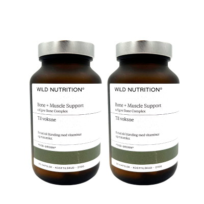 2 x Wild Nutrition Food-Grown Bone + Muscle Support (90 kaps)