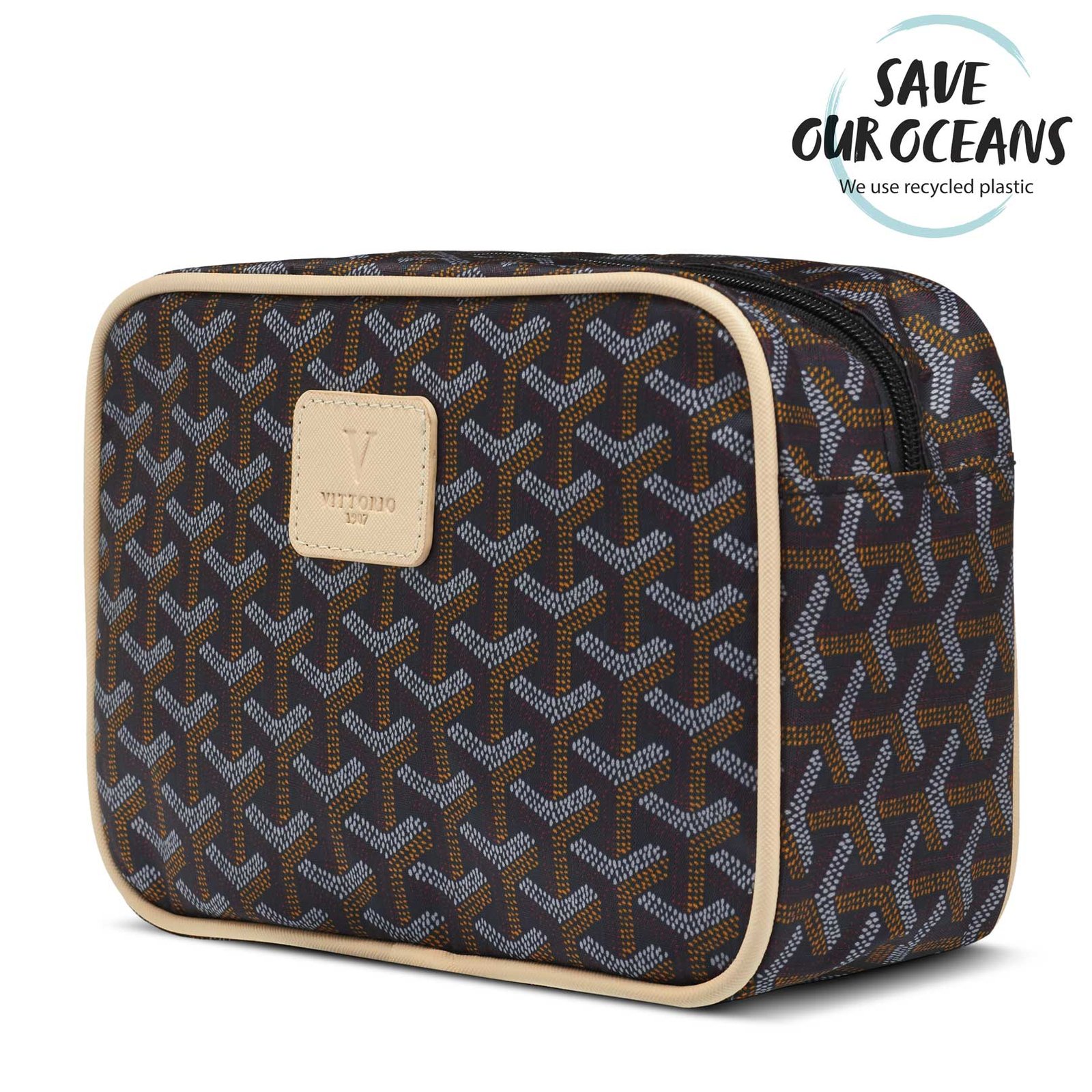 Vittorio Herretoilettaske (Grafisk Design)