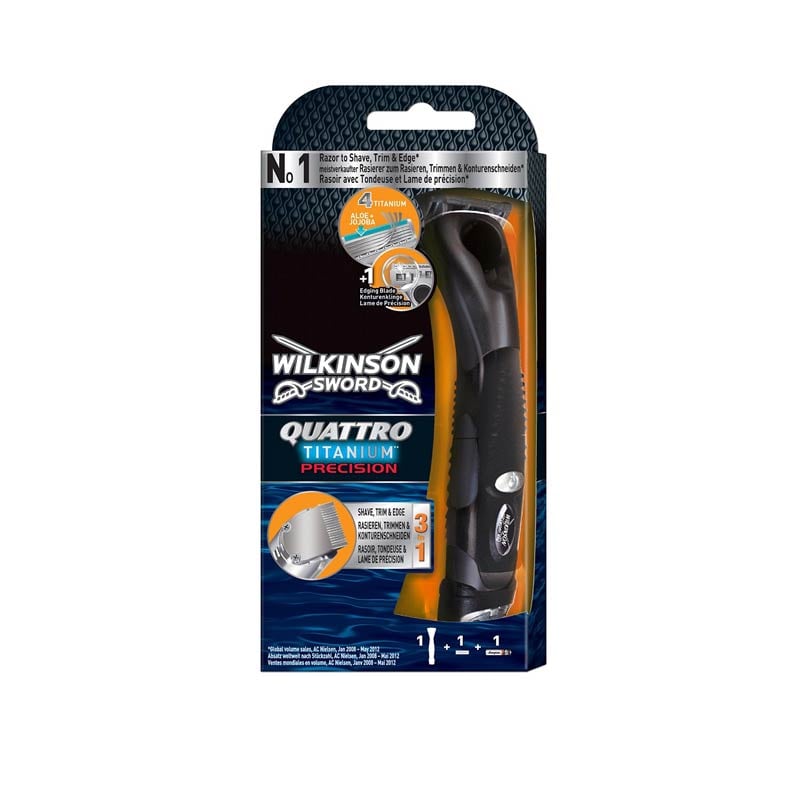 Wilkinson Sword Quattro Titanium Precision Skraber