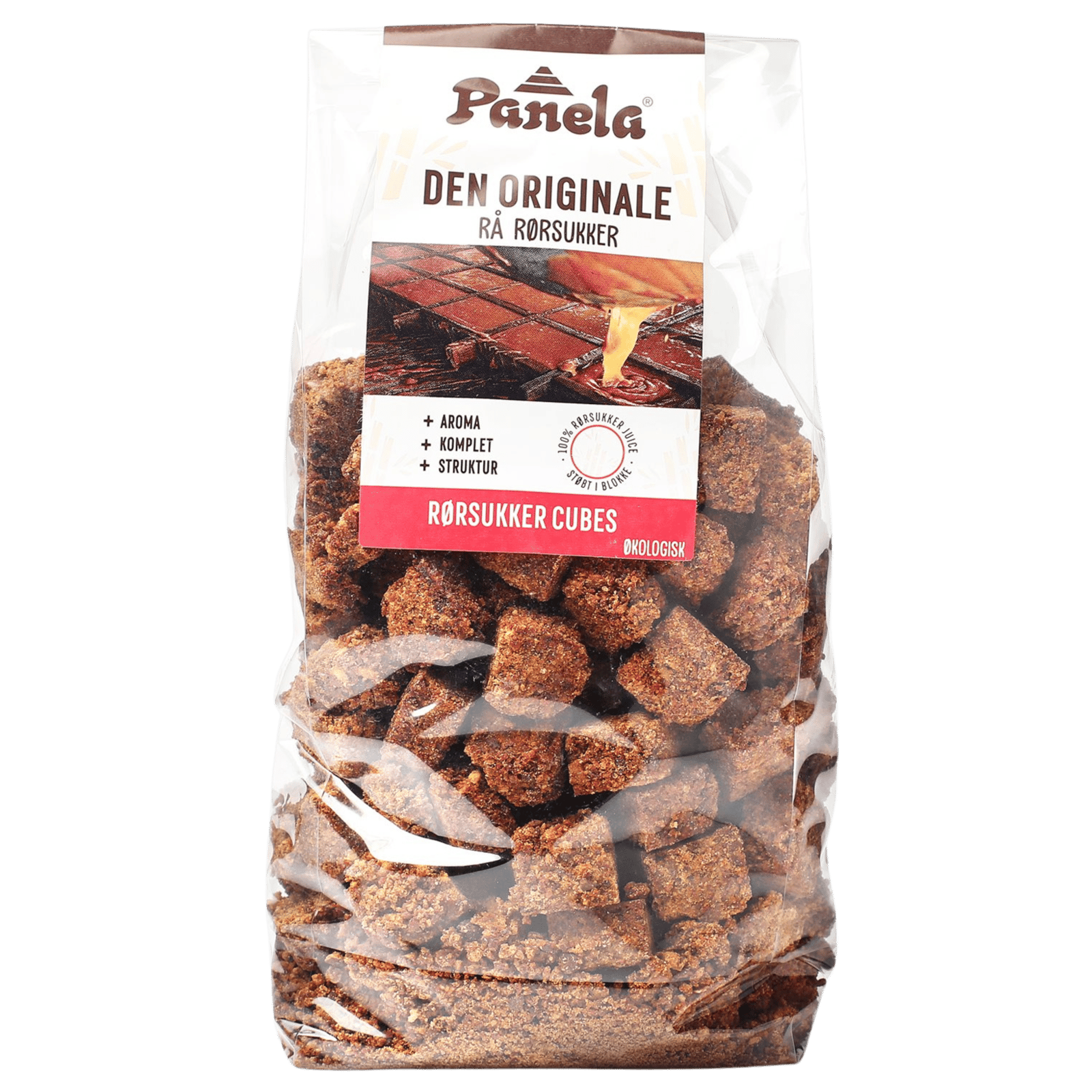 Panela Den Originale Rå Rørsukker Cubes Ø (500 g)