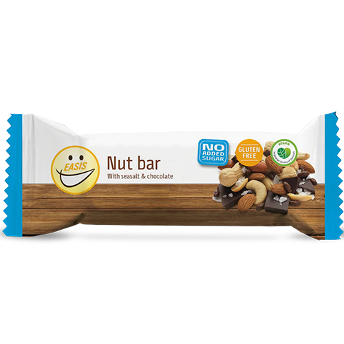 EASIS Nøddebar Havsalt & Mørk Chokolade (35 g)