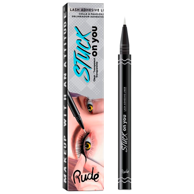 RUDE Cosmetics Stuck On You Lash Adhesive Liner Clear (1 stk)