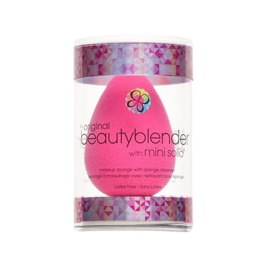 Beautyblender Original Pink w/ Mini Solid Cleanser