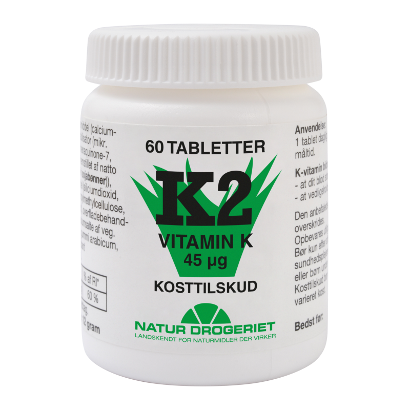 Natur Drogeriet K2-Vitamin 45 Ug (60 tab)