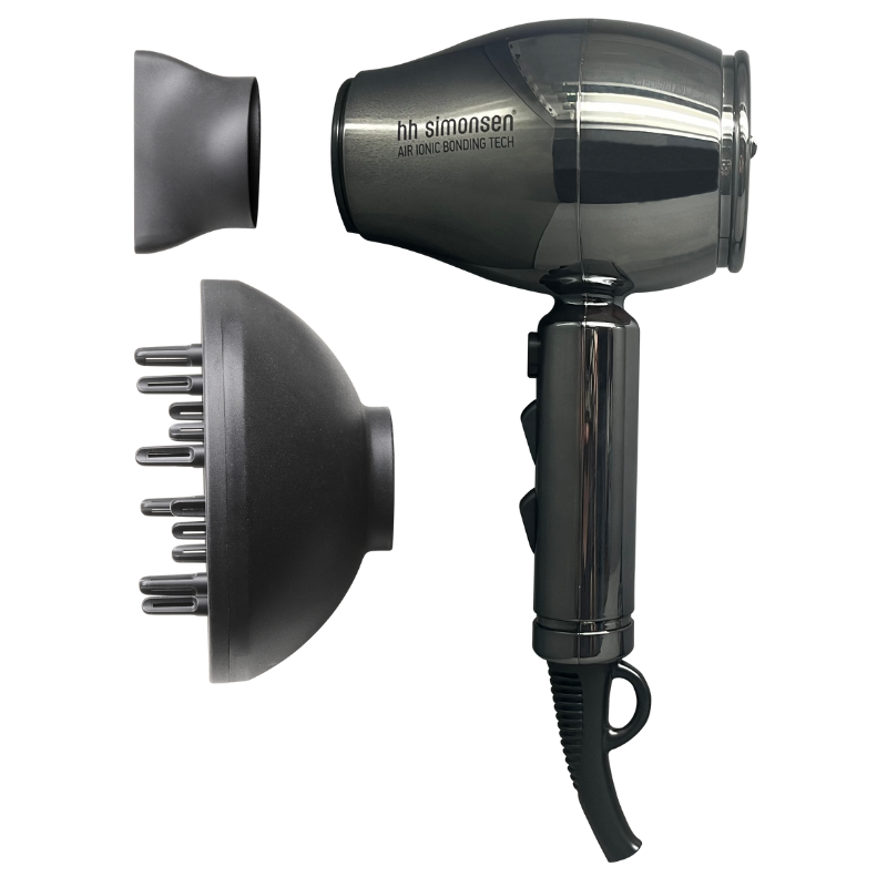 HH Simonsen XS Dryer incl. Diffuser Gun Metal AW24 (1 stk)