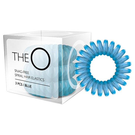 The O Spiral-elastikker Blue 3 stk.