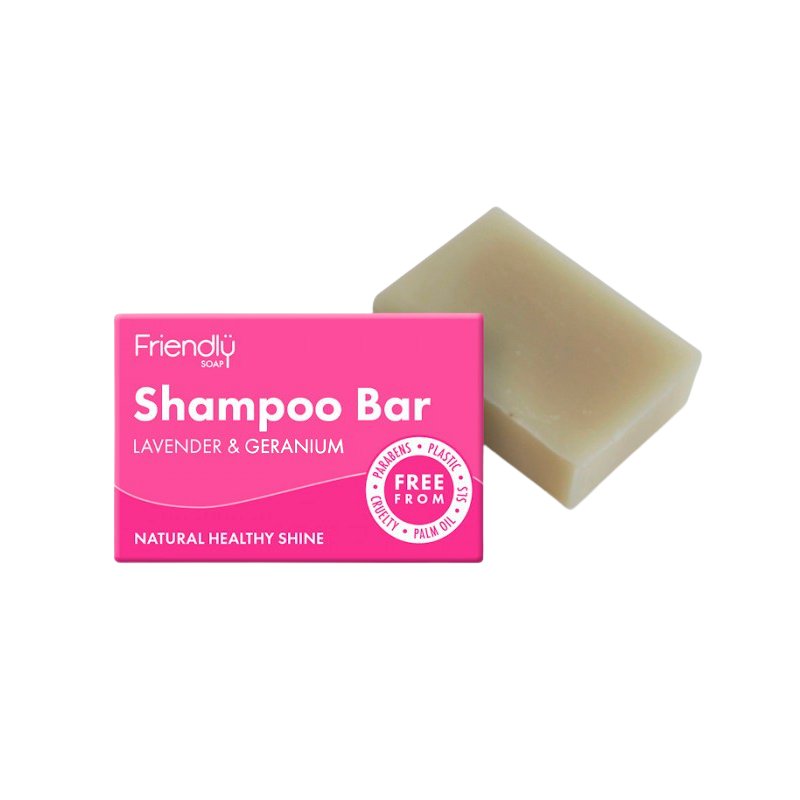 Friendly Shampoobar Lavendel & Geranium (95 g)