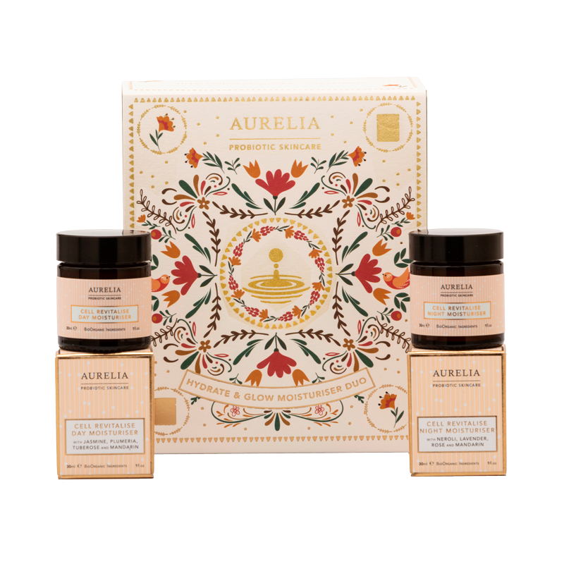 Aurelia Hydrate And Glow Moisturiser Duo Juleæske
