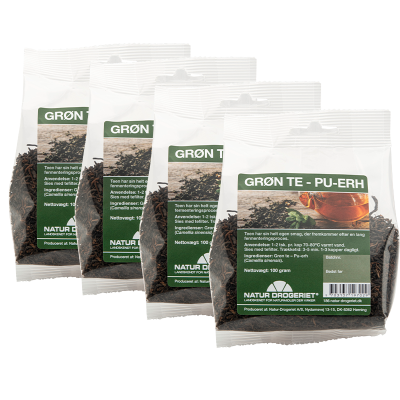 Natur Drogeriet Pu-Erh The (4 x 100 gr)