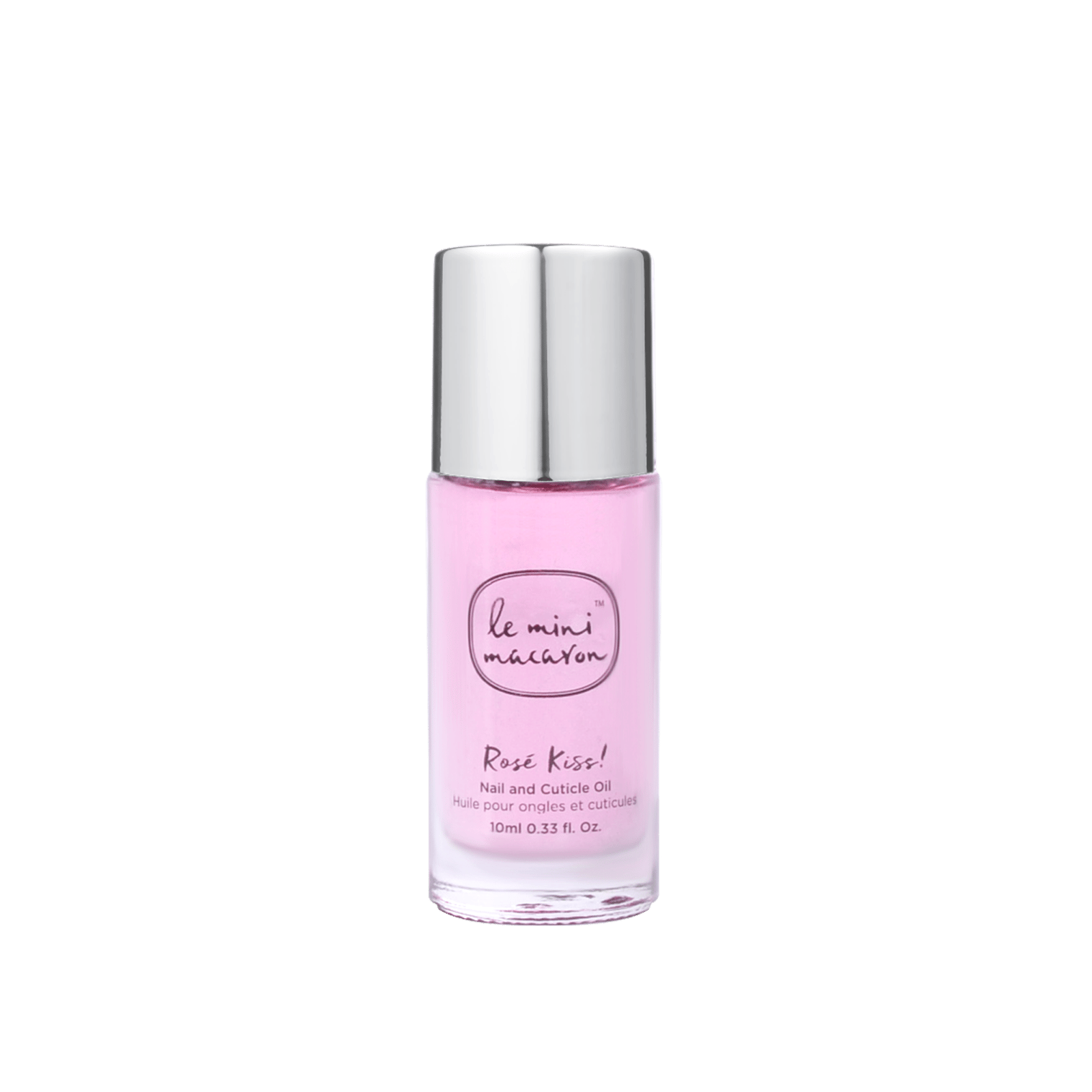 Le Mini Macaron Rose Kiss Nail & Cuticle Oil (10 ml)