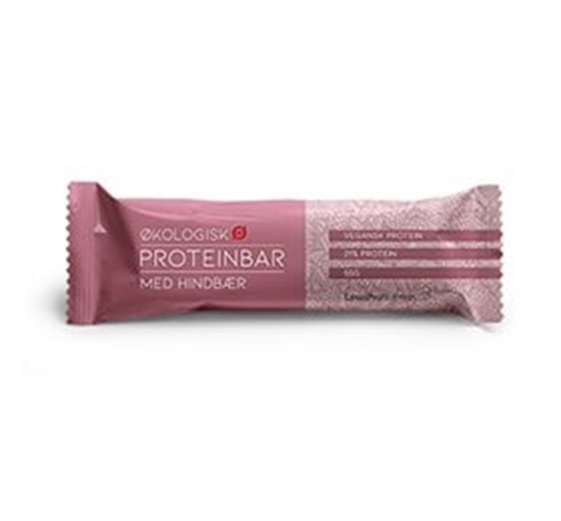 LinusPro Proteinbar med hindbær Ø (55 g)