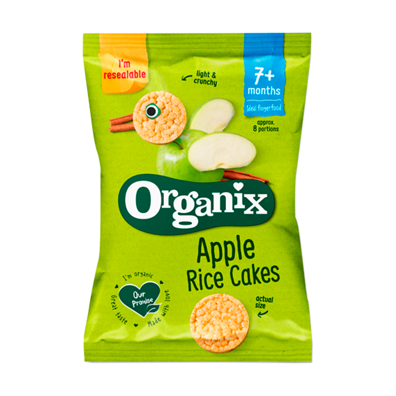 Organix Apple Rice Cake (50 g)