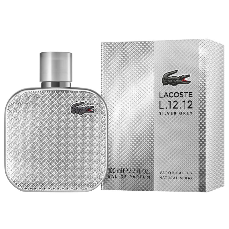 Lacoste L.12.12 Silver Grey EdP (100 ml)