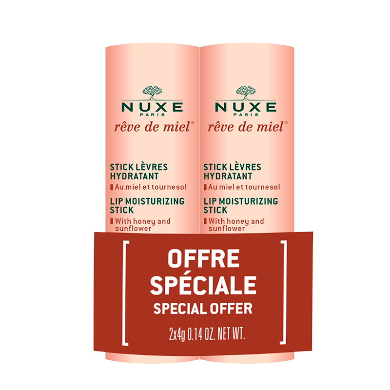 NUXE Reve De Miel Lip Stick Duopack (1 sæt)