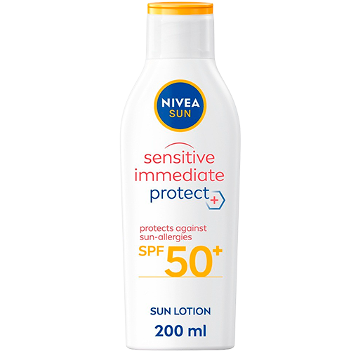 Nivea Sensitive Immediate Protect Sun-Allergy Lotion SPF 50+ (200 ml)